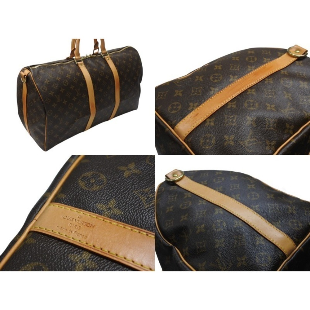 Louis Vuitton Bandouliere Monogram Brown Boston Keepall Bag - Picture 4 of 9